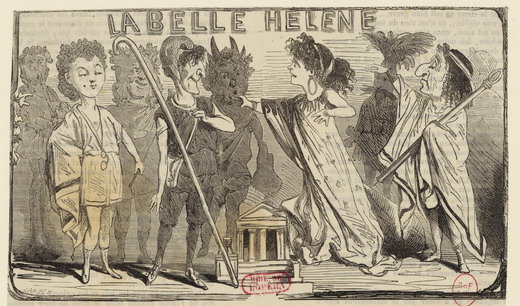 Dessin La Belle Helene