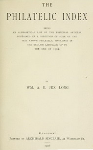 Philatelic index