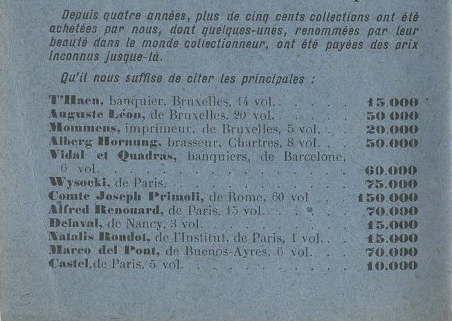Vente Rondot